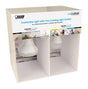 12.3 in. H X 12.3 in. W X 8.5 in. D White Plastic Intellibulb Shadow Box Light Display