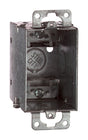 Steel City 12.5 cu in Rectangle Galvanized Steel 1 gang Switch Box Silver