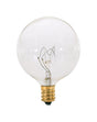 Satco 25 W G16.5 Decorative Incandescent Bulb E12 (Candelabra) Soft White 2 pk