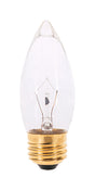 Satco 25 W B11 Decorative Incandescent Bulb E26 (Medium) Soft White 2 pk