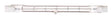 Satco 500 W T3 Specialty Halogen Bulb 9,500 lm Warm White 1 pk
