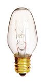 Satco 7 W C7 Nightlight Incandescent Bulb E12 (Candelabra) Soft White 2 pk