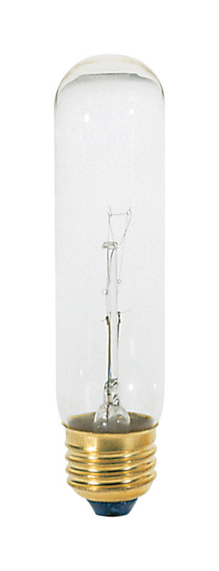 Satco 40 W T10 Tubular Incandescent Bulb E26 (Medium) Soft White 1 pk