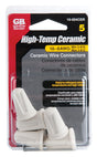 Gardner Bender High Temp Ceramic Wire Connectors 35/64 in. D 1 pk