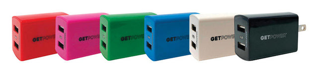 GetPower USB to AC Home Adapter 1 pk