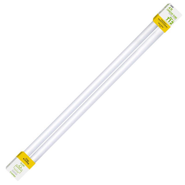 Feit Legacy Bulbs 40 W T12 1.5 in. D X 47.8 in. L Fluorescent Bulb Warm White Linear 3000 K 2 pk