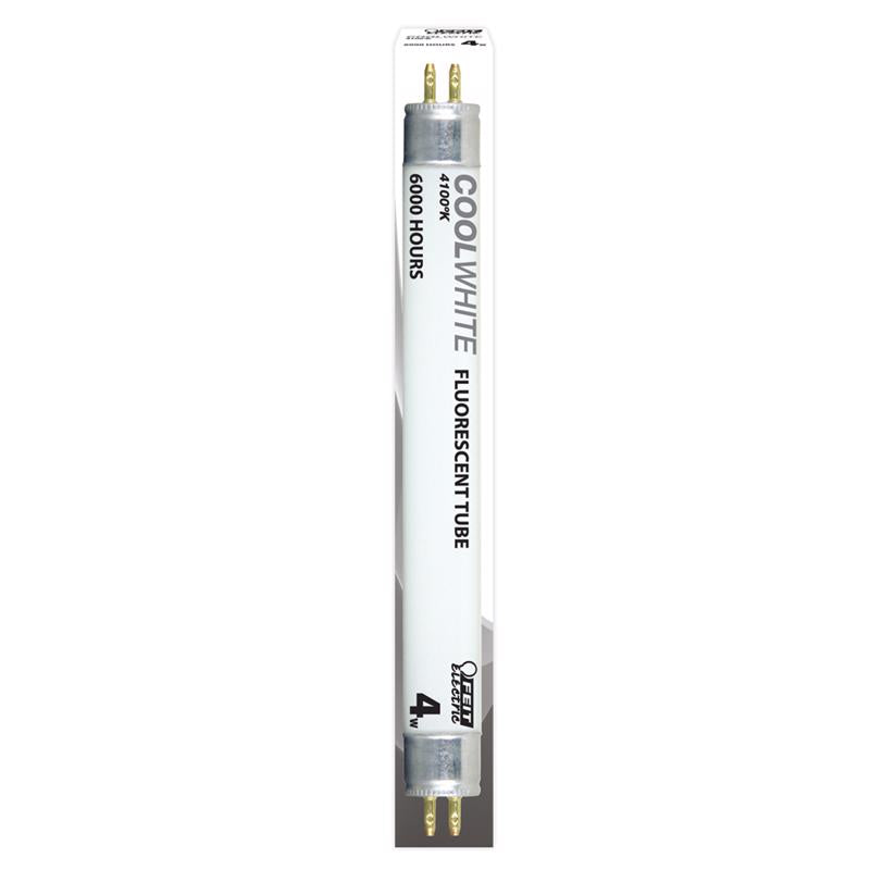 Feit Legacy Bulbs 4 W T5 0.63 in. D X 6 in. L Fluorescent Bulb Cool White Linear 4100 K 1 pk