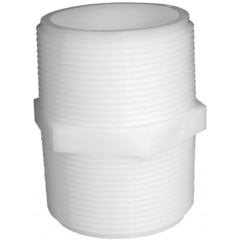 Green Leaf Nylon 3/8 in. D X 3/8 in. D Nipple 1 pk