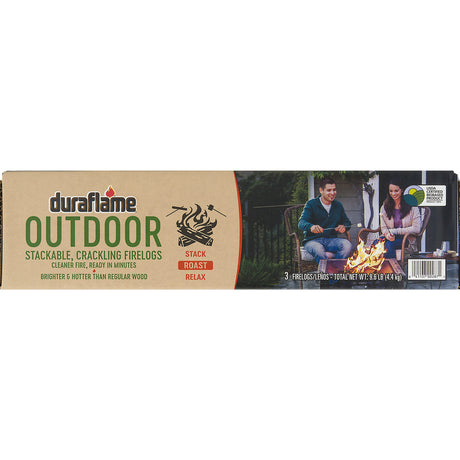 Duraflame Outdoor Firelogs 3 pk