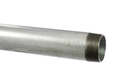United Pipe & Steel 1-1/4 in. D X 21 ft. L Galvanized Steel Pipe