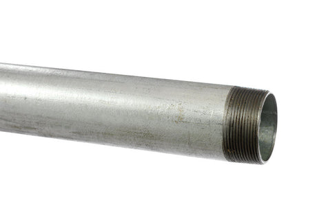 United Pipe & Steel 1-1/2 in. D X 21 ft. L Galvanized Steel Pipe