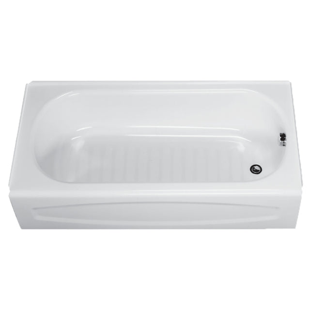 American Standard New Salem 14.25 in. H X 30 in. W X 60 in. L White Bathtub