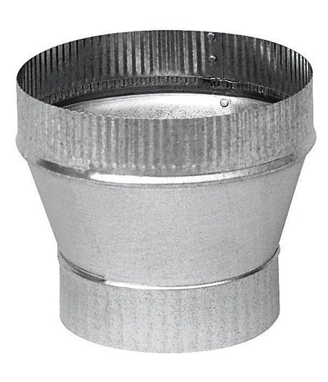 Imperial 4 in. D X 6 in. D Galvanized Steel Furnance Pipe Increaser