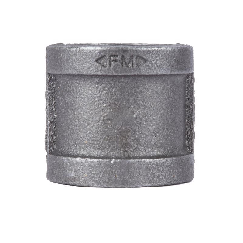 STZ Industries 1 in. FIP each X 1 in. D FIP Black Malleable Iron Coupling