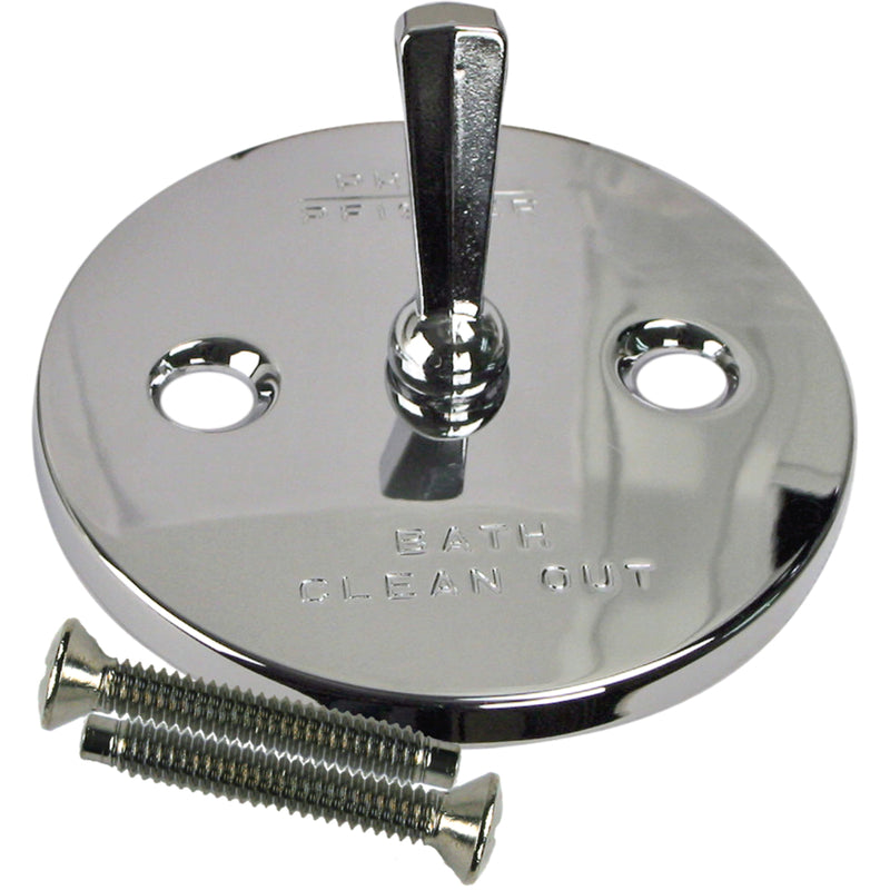 Pfister Polished Chrome Steel Bathtub Face Plate