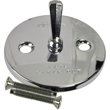 Pfister Polished Chrome Steel Bathtub Face Plate