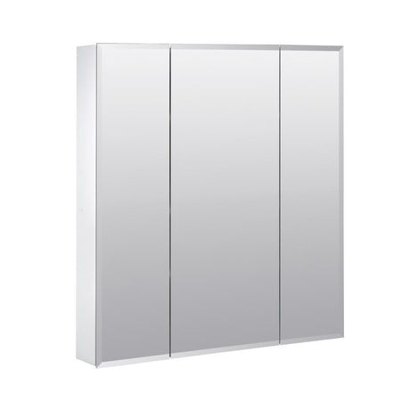 Zenna Home 25.5 in. H X 23.63 in. W X 4-1/2 in. D Rectangle Medicine Cabinet