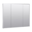 Zenna Home 29.88 in. H X 35.88 in. W X 4-1/4 in. D Rectangle Medicine Cabinet