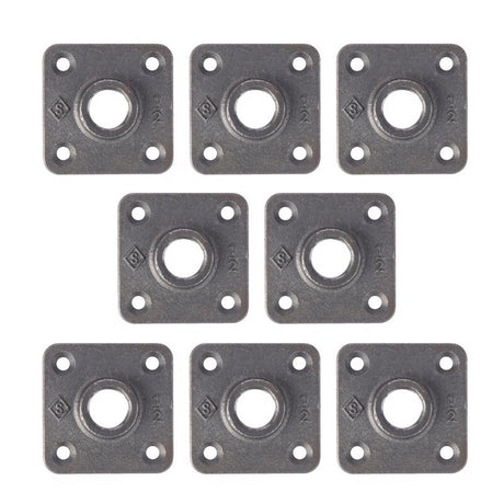 STZ Industries Pipe Decor Iron Flange 1/2 in.