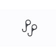 STZ Industries 1/2 in. FIP each Black Zinc Metal Alloy 3-1/8 in. L Pipe Hook