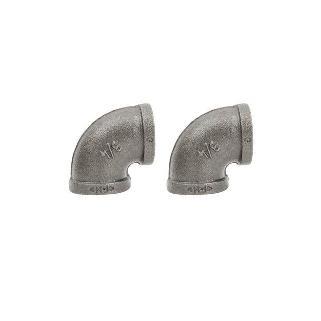 STZ Industries 3/4 in. FIP each X 3/4 in. D FIP Black Malleable Iron 90 Degree Elbow