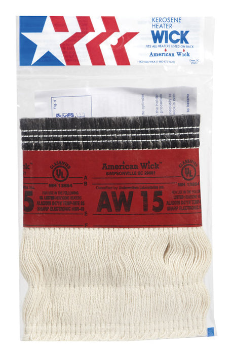American Wick Kerosene Heater Wick For Aladdin Temprite 95 (S-471 and B-231)