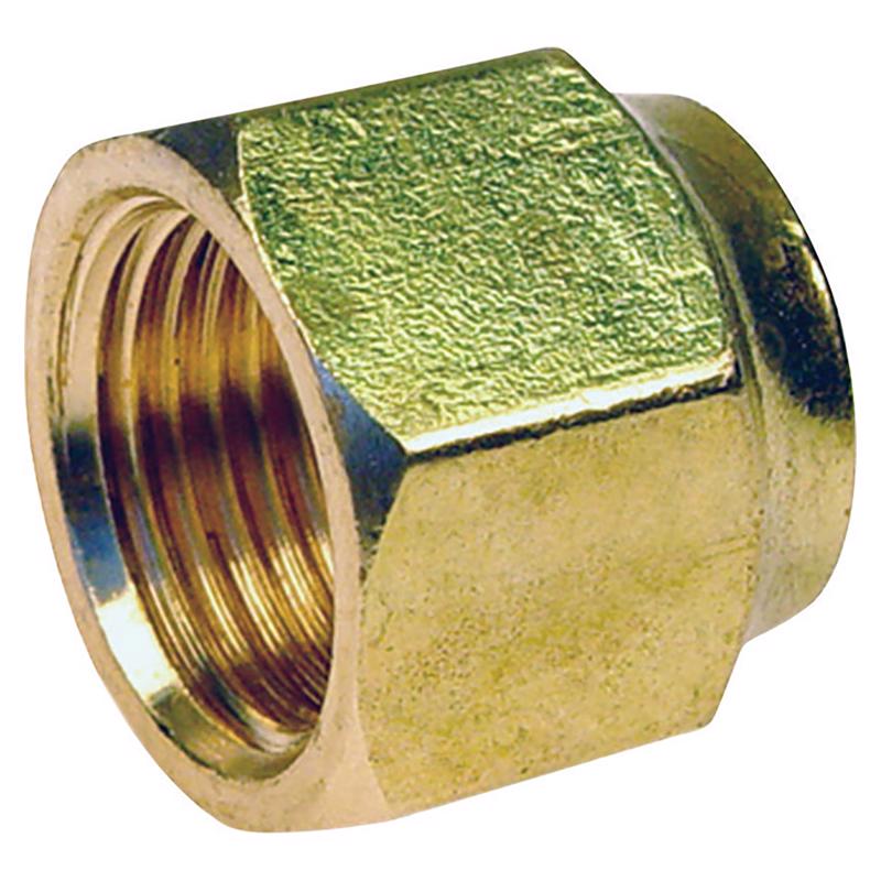 5/8 in. Flare X 1/2 in. D CTS Brass Forged Flare Nut