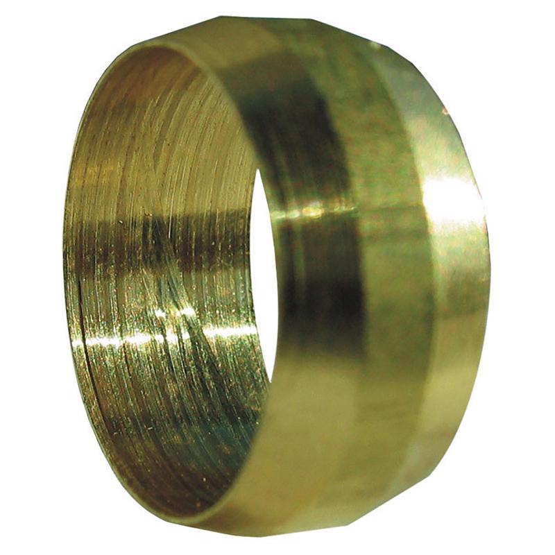 Home Plus 1/4 in. Compression X 1/4 in. D Compression Brass Sleeve
