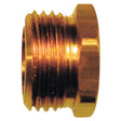 Brass 3/4 in. D X 1/2 in. D Hose Adapter 1 pk