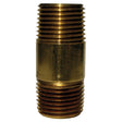3/4 in. MPT X 3/4 in. D MPT Red Brass Nipple 3-1/2 in. L