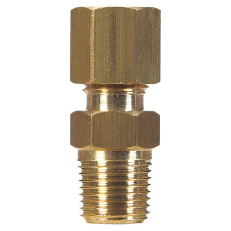 3/8 in. Compression X 3/8 in. D Male Brass Connector