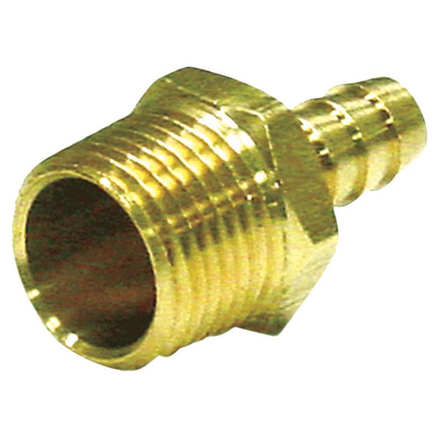 Brass 1/4 in. D X 3/8 in. D Adapter 1 pk