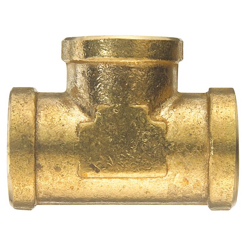 1/2 in. FPT X 1/2 in. D FPT Brass Tee