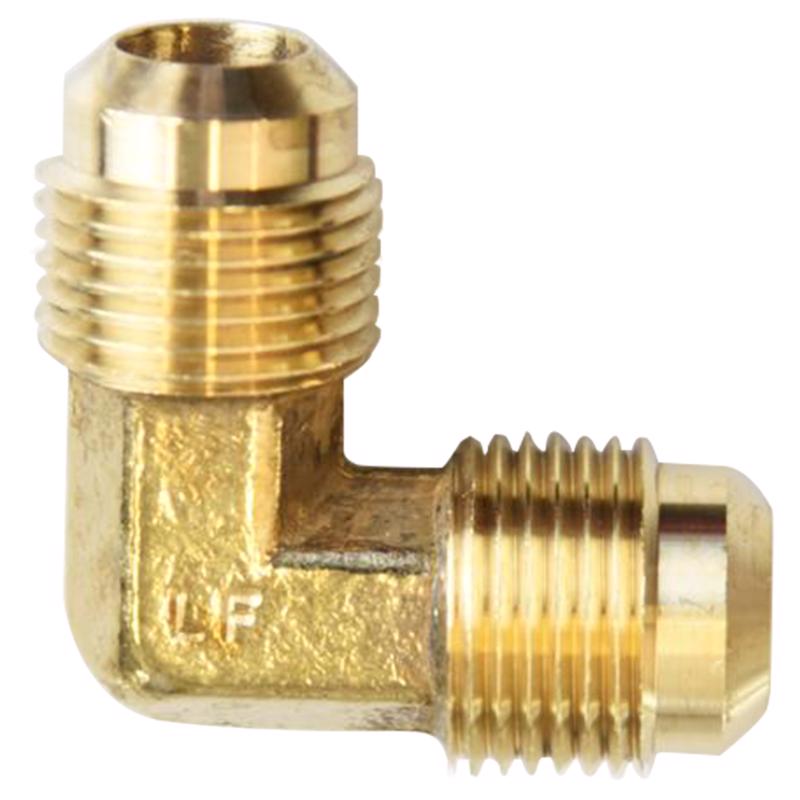 1/2 in. Flare X 1/2 in. D Flare Brass 90 Degree Elbow