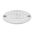 Oatey 3-3/8 in. Polished Chrome Stainless Steel Shower Drain Strainer