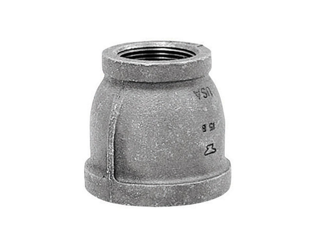 Anvil International 2 in. FPT X 1 in. D FPT Black Malleable Iron Reducing Coupling