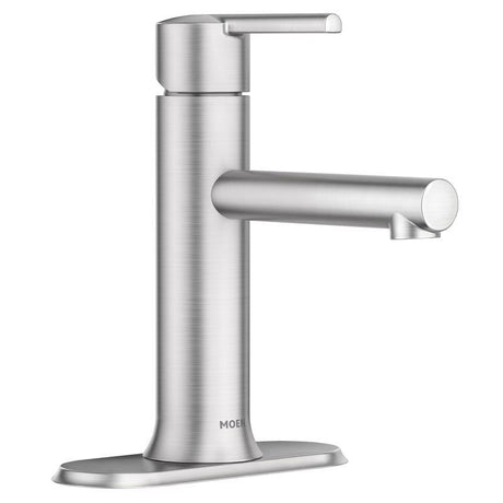 Moen Arlys Brushed Nickel Bathroom Faucet 4 in.