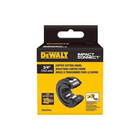 DeWalt Impact Connect 3/4 in. Replacement Tube Cutter Wheel Black 1 pc