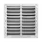 Tru Aire 12 in. H X 12 in. W 1-Way Powder Coat White Steel Return Air Grille