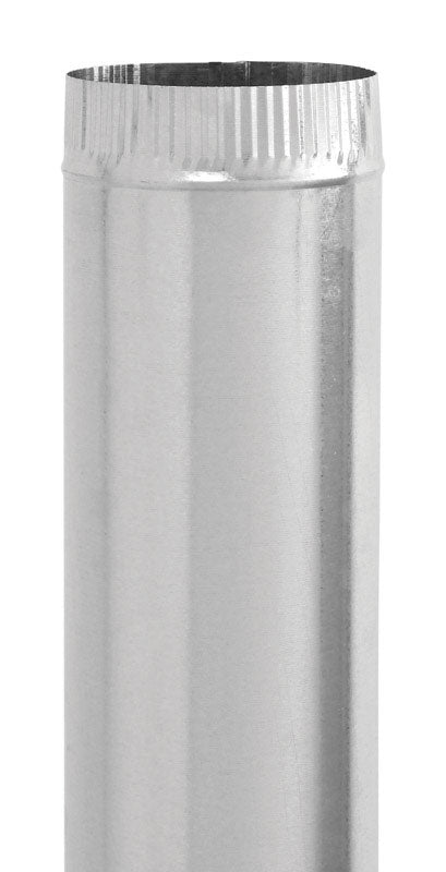 Imperial 8 in. D X 12 in. L Galvanized Steel Furnace Pipe