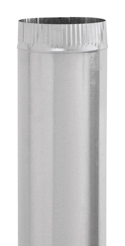 Imperial 10 in. D X 24 in. L Galvanized Steel Furnace Pipe