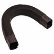 Slimduct Line Set Covers 31.5 in. W X 2.75 in. H Brown