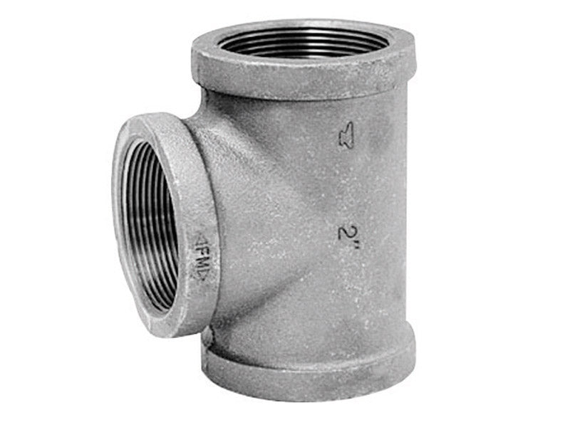 Anvil 1/8 in. FPT X 1/8 in. D FPT 1/8 in. D FPT Black Malleable Iron Reducing Tee