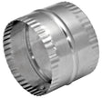 Deflect-O Jordan 3 in. L X 6 in. D Silver/White Aluminum Duct Connector