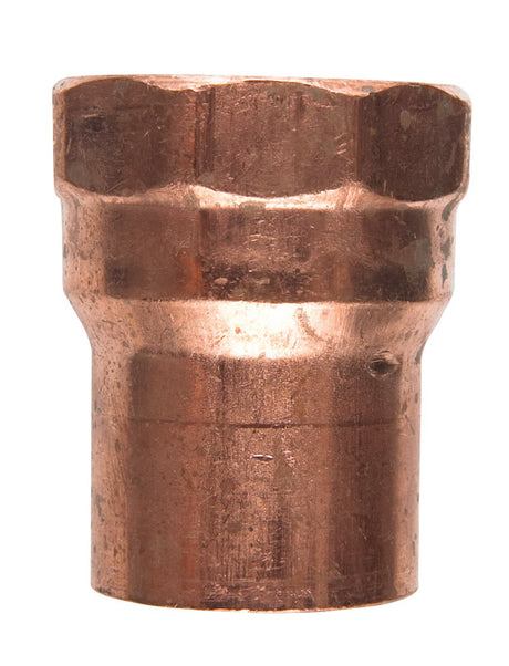 NIBCO 1/2 in. Solder X 1/2 in. D FPT Copper Female Adapter 10 pk