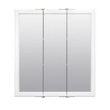 Zenna Home 26 in. H X 24 in. W X 4.5 in. D Rectangle Medicine Cabinet