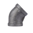 STZ Industries 1/4 in. FIP each X 1/4 in. D FIP Black Malleable Iron 45 Degree Elbow