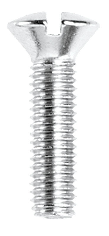 Danco No. 10-32 X 3/4 in. L Slotted Oval Head Brass Faucet Handle Screw 1 pk