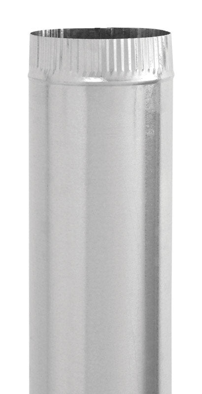 Imperial 8 in. D X 24 in. L Galvanized Steel Furnace Pipe