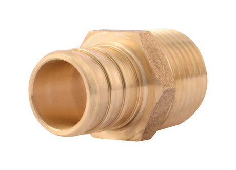 SharkBite 3/4 in. Barb X 1/2 in. D MPT Brass Adapter